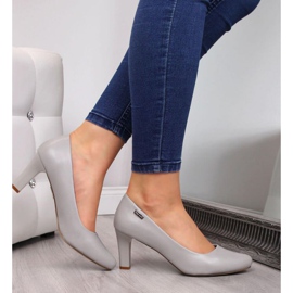 Zapato de salón Sergio Leone W SK39G gris 5