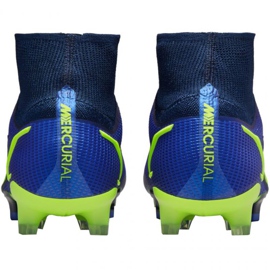 Zapatos de fútbol Nike Mercurial Superfly 8 Elite Fg M CV0958 574 azul azul 2