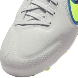 Zapatillas de fútbol Nike Tiempo Legend 9 Academy FG / MG Jr DA1333 075 blanco blanco 2