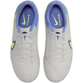 Zapatillas de fútbol Nike Tiempo Legend 9 Academy FG / MG Jr DA1333 075 blanco blanco 3