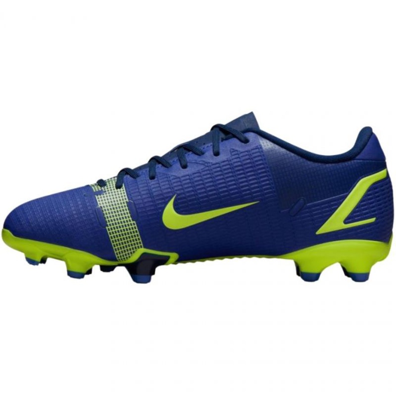 Zapatos de fútbol Nike Mercurial Vapor 14 Academy FG / MG Jr CV0811 474 azul azul 1 Zapatos de fútbol Nike Mercurial Vapor 14 Academy FG / MG Jr CV0811 474 azul azul 1