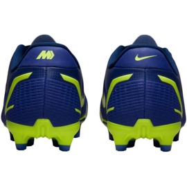 Zapatos de fútbol Nike Mercurial Vapor 14 Academy FG / MG Jr CV0811 474 azul azul 2