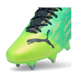 Botas de fútbol Puma Ultra 1.3 Mx Sg M 106513-03 dorado, verde verde 2
