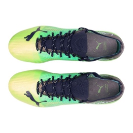 Botas de fútbol Puma Ultra 1.3 Mx Sg M 106513-03 dorado, verde verde 3