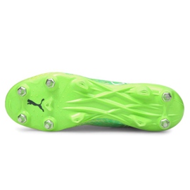 Botas de fútbol Puma Ultra 1.3 Mx Sg M 106513-03 dorado, verde verde 6