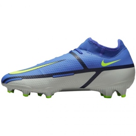 Zapatillas de fútbol Nike Phantom GT2 Academy Df FG / MG M DC0797 570 gris azulado azul 1