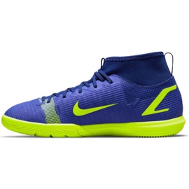 Zapatillas de fútbol Nike Mercurial Superfly 8 Academy Ic Jr CV0784 474 multicolor azul 1