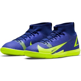 Zapatillas de fútbol Nike Mercurial Superfly 8 Academy Ic Jr CV0784 474 multicolor azul 3