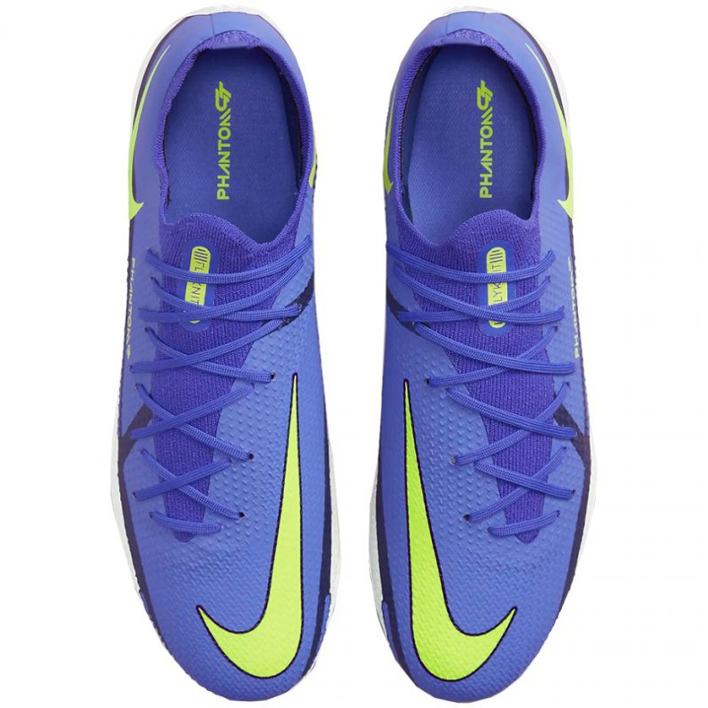 Zapatos de fútbol Nike Phantom GT2 Pro Fg M DA4432 570 azul blanco azul 1