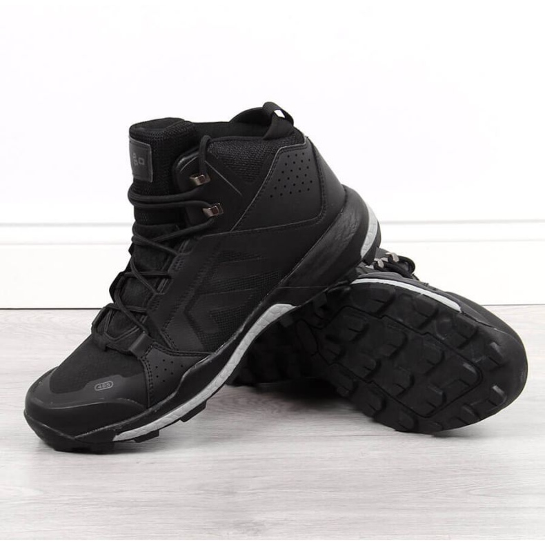 Zapatos de trekking altos Filippo M PAW304A negro 1