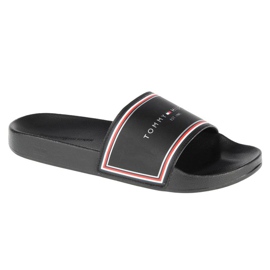 Tommy Hilfiger Essentials Pool Slide W FW0FW05933-BDS negro 1