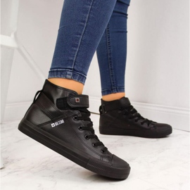 Zapatillas negras Big Star W V274542 negro 2