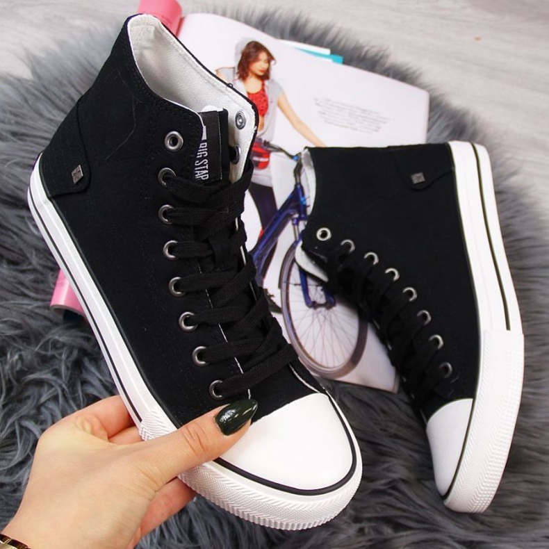 Zapatillas altas Big Star W DD274330 negro 1