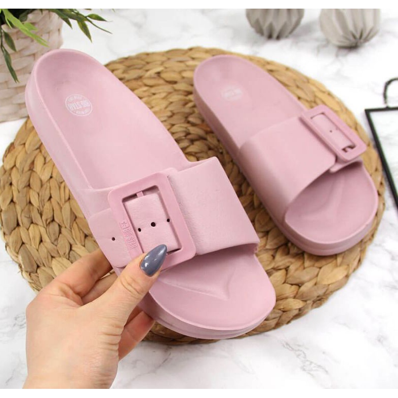 Zapatillas de playa Big Star W FF274A387 rosa 1