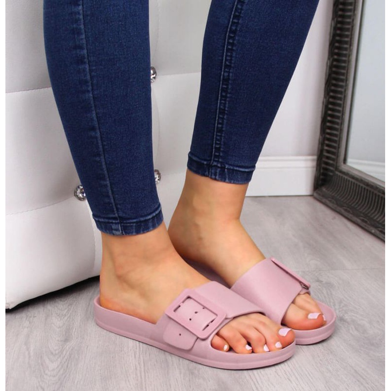 Zapatillas de playa Big Star W FF274A387 rosa rosado 2