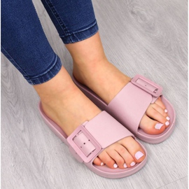 Zapatillas de playa Big Star W FF274A387 rosa rosado 3