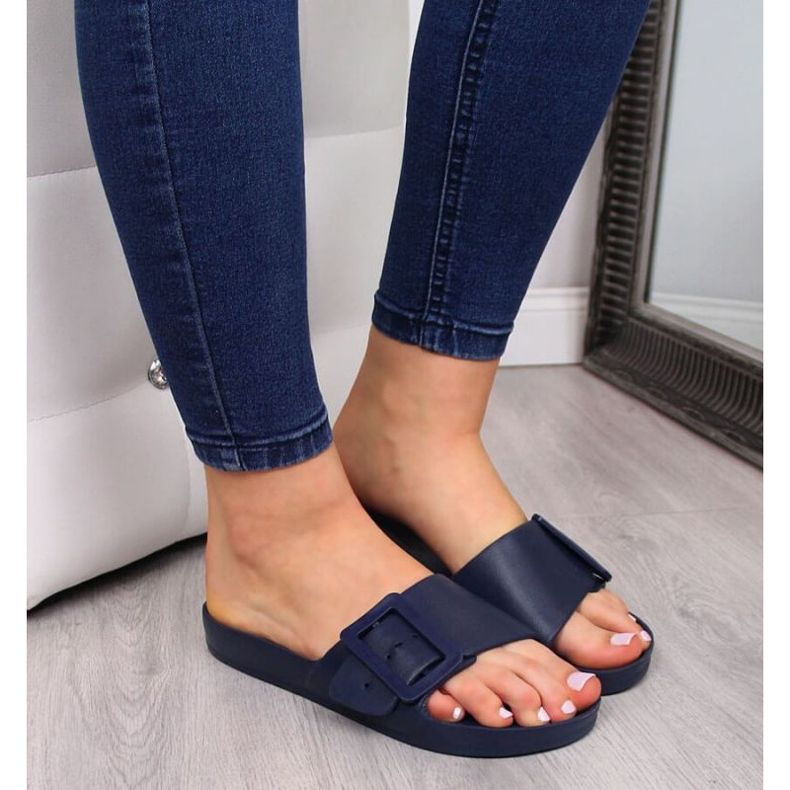 Zapatillas de playa Big Star W FF274A388 azul marino 2