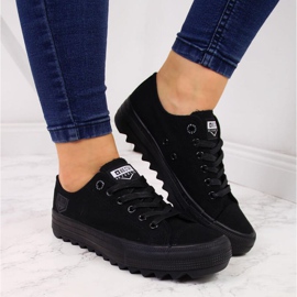 Zapatillas de textil Big Star W FF274248 negro 3