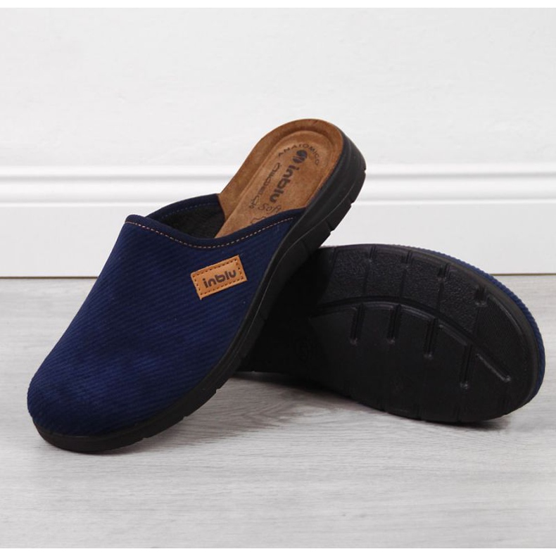 Zapatillas de casa Inblu M ARC6A azul marino 1 Zapatillas de casa Inblu M ARC6A azul marino 1