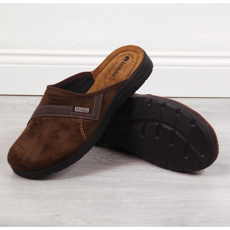 Zapatillas de casa Inblu M ARC7A marrón 1