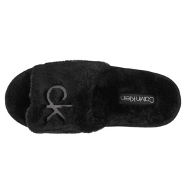 Calvin Klein Slipper Sandal Fur W HW0HW00634-BAX negro 2