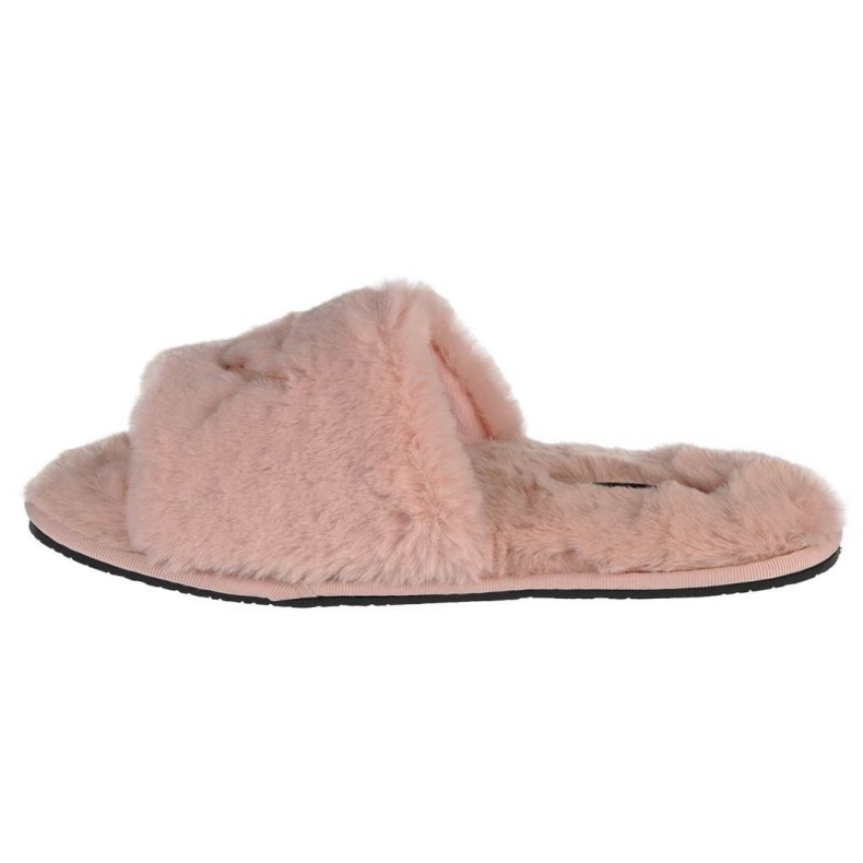 Calvin Klein Slipper Sandal Fur W HW0HW00634-TBP beige rosado 1