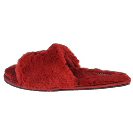 Calvin Klein Zapatilla Sandalia Piel HW0HW00634-XB8 rojo 1