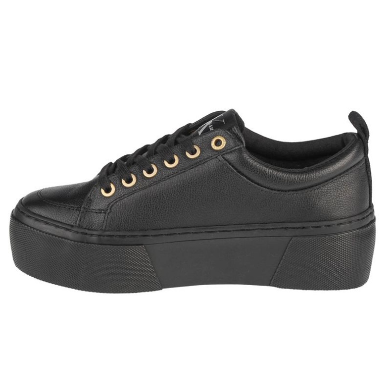 Calvin Klein Vulcanized Flatform Laceup LW YW0YW00366-0GJ Zapatos negro 1