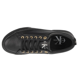 Calvin Klein Vulcanized Flatform Laceup LW YW0YW00366-0GJ Zapatos negro 2