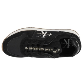 Calvin Klein Runner Laceup W YW0YW00462-BEH zapatos negro 2