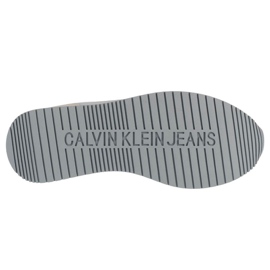 Calvin Klein Runner LaceUp ywyw0ew0462-yaf zapatos blanco 3