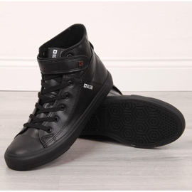 Zapatillas altas con velcro Big Star M Y174020 negro 1
