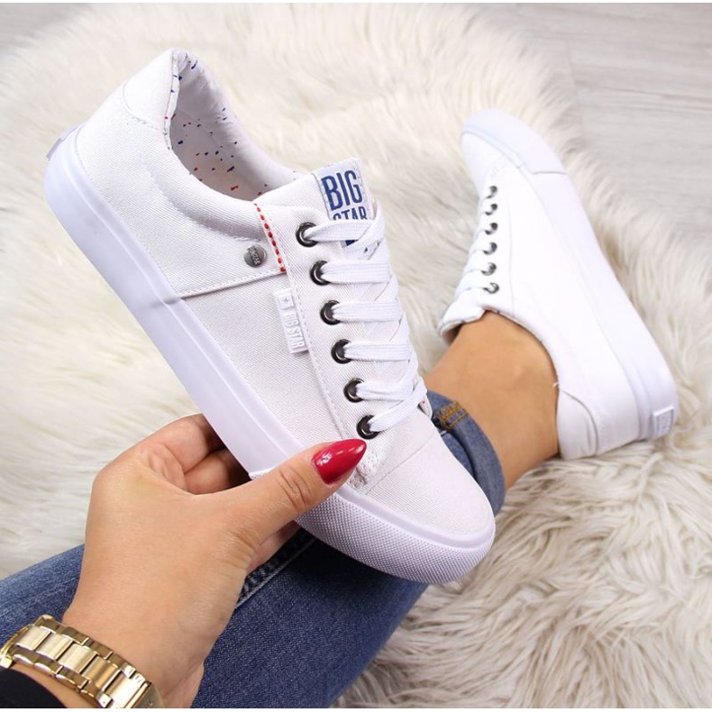Zapatillas bajas Big Star W AA274511 blanco 1