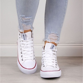 Zapatillas altas Big Star W DD274332 blanco 3