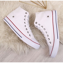 Zapatillas altas Big Star W DD274332 blanco 4