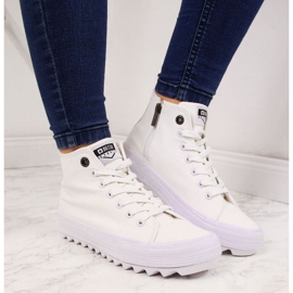 Zapatillas blancas Big Star W FF274241 blanco 3