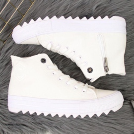 Zapatillas blancas Big Star W FF274241 blanco 4