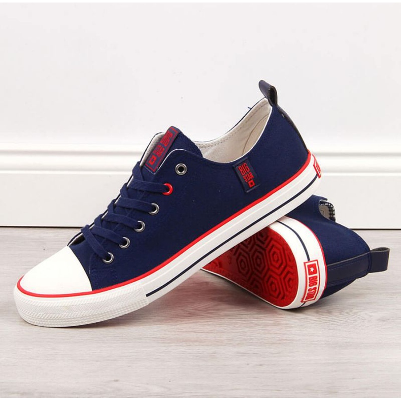 Deportivas bajas Big Star M JJ174060 azul marino 1