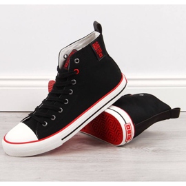 Zapatillas altas Big Star M JJ174065 negro rojo 1