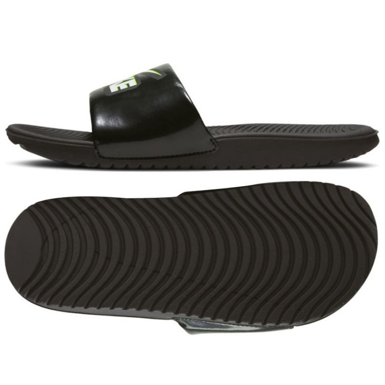 Zapatillas Nike Kawa Slide Jr DD3242 001 negro 1 Zapatillas Nike Kawa Slide Jr DD3242 001 negro 1