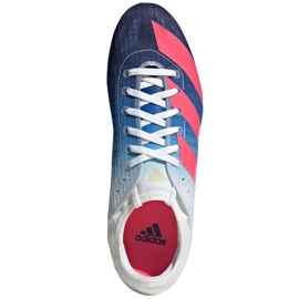 Adidas Sprintstar M GY0940 zapatos con clavos rojo multicolor 1 Adidas Sprintstar M GY0940 zapatos con clavos rojo multicolor 1