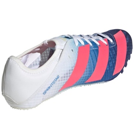 Adidas Sprintstar M GY0940 zapatos con clavos rojo multicolor 4