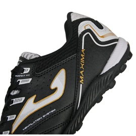 Botas de futbol Joma Maxima 2101 Tf M MAXW2101TF negro negro 3