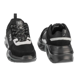 Zapatos Big Star W JJ274289 negro gris 3