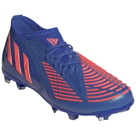 Botas de fútbol Adidas Predator Edge.1 Fg Jr GW2363 azul azul 3