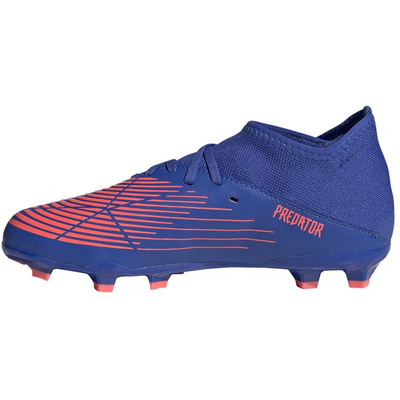 Botas de fútbol Adidas Predator Edge.3 Fg Jr GW2361 azul azul 1