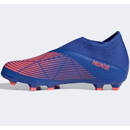 Botas de fútbol adidas Predator Edge.3 Ll Fg Jr GW2359 azul azules y azul marino 1