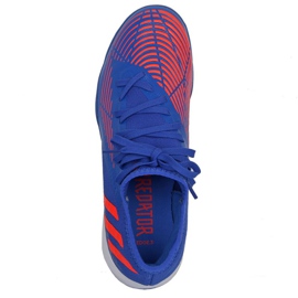 Botas de fútbol adidas Predator Edge.3 In M GX0016 azul azul 2