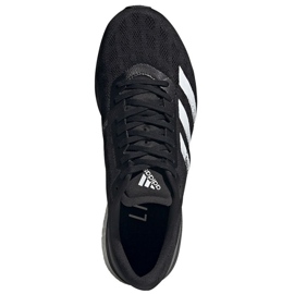 Adidas Adizero Boston 9 M GY6547 zapatillas de running blanco negro 2