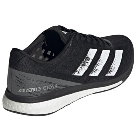 Adidas Adizero Boston 9 M GY6547 zapatillas de running blanco negro 3